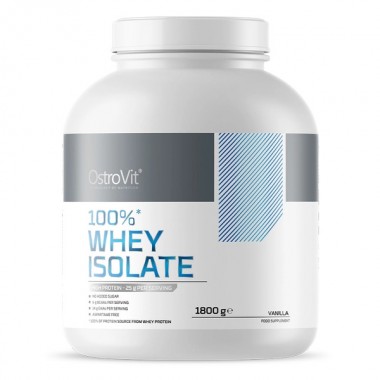 OstroVit 100% Whey Isolate 1800 грам, ізолят сироваткового протеїну