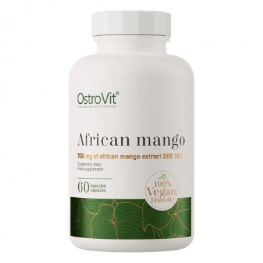 OstroVit African Mango VEGE 60 капсул, экстракт семян африканского манго