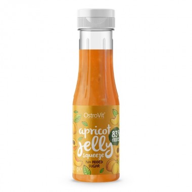 OstroVit Apricot Jelly Squeeze 350 грам, желе без цукру