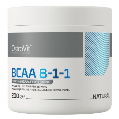 OstroVit Bcaa 8-1-1 200 грам, бцаа 8 1 1