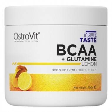 OstroVit BCAA + Glutamine 200 грамм, бцаа+глютамин