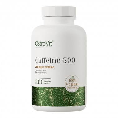 OstroVit Caffeine 200 mg 200 таблеток, кофеин