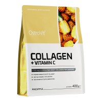 OstroVit Collagen + Vitamin C 400 g Ананас (незначне пошкодження)
