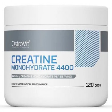 OstroVit Creatine Monohydrate 4400 mg 120 капсул, креатин моногідрат 