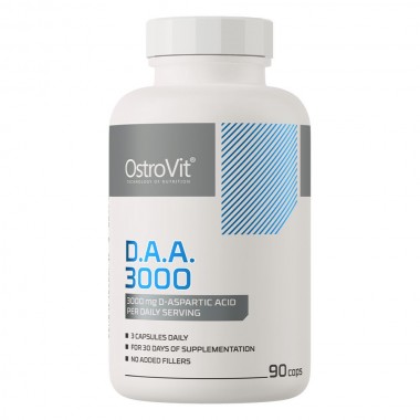 OstroVit D.A.A. 3000 90 капсул, д-аспарагінова кислота