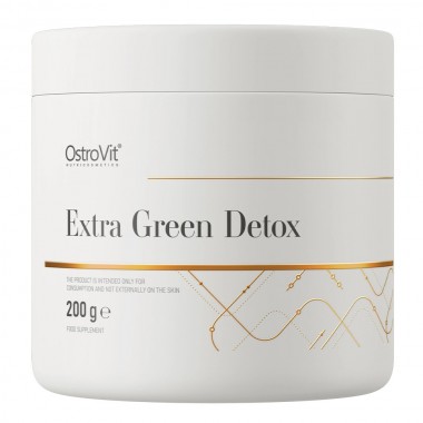 OstroVit Extra Green Detox 200 грам, суміш рослинних екстрактів, волокон