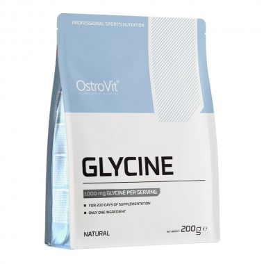 OstroVit Glycine 200 грамм, глицин в порошке