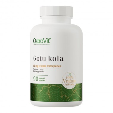 OstroVit Gotu Kola VEGE 90 капсул, экстракт центеллы азиатской