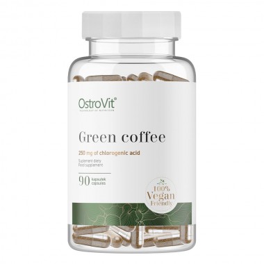 OstroVit Green Coffee VEGE 90 капсул, экстракт зеленого кофе