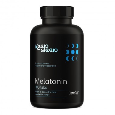 OstroVit Keep Sleep Melatonin 180 таблеток, для сну