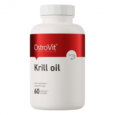 OstroVit Krill Oil 60 капсул, масло антарктического криля