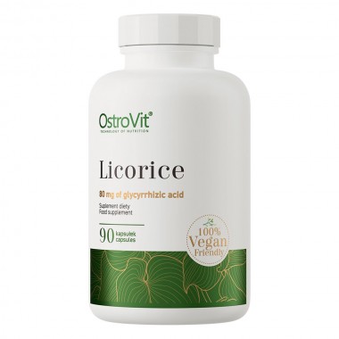 OstroVit Licorice Vege 90 капсул, корень солодки