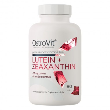 OstroVit Lutein + Zeaxanthin 60 капсул, лютеин и зеаксантин для здоровья глаз