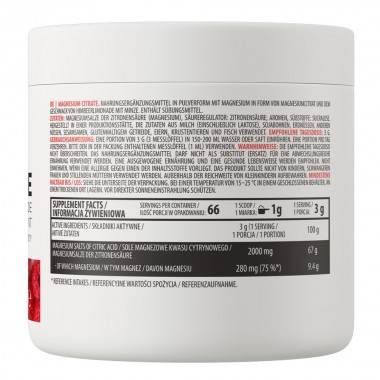 OstroVit Magnesium Citrate 200 грамм, цитрат магния