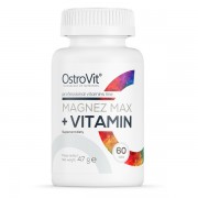 OstroVit Magnez MAX + Vitamin 60 tabs