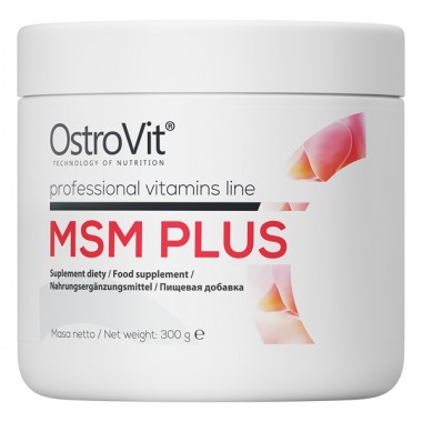 OstroVit MSM Plus 300 грам, метилсульфонілметан 