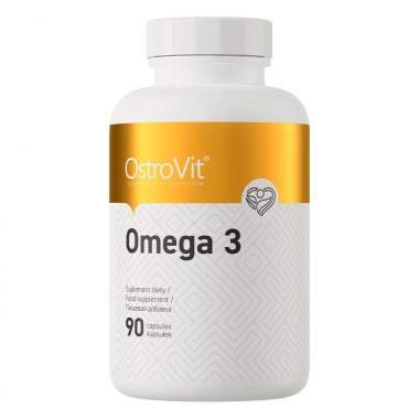 OstroVit Omega 3 90 капсул (омега 3, рыбий жир)