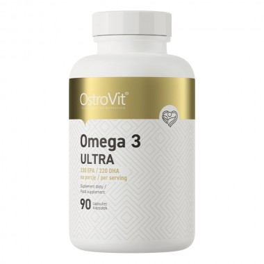 OstroVit Omega 3 Ultra 90 капсул, омега ультра