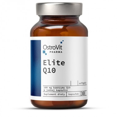 OstroVit Pharma Elite Q10 30 капсул, 100 мг коензиму Q10, серії еліт