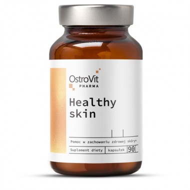 OstroVit Pharma Healthy Skin 90 капсул, комплекс вітамінів, мінералів і рослинних екстрактів