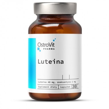 OstroVit Pharma Lutein 30 капсул, лютеин, обогащенный зеаксантином