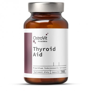 OstroVit Pharma Thyroid Aid 90 капсул, комплекс активных веществ, поддерживающих щитовидную железу