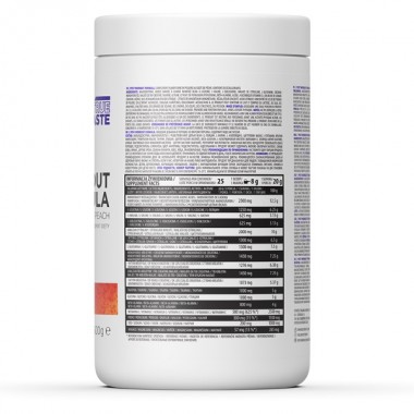 OstroVit Post-Workout Formula 500 грам, формула амінокислот, електролітів, мінералів і вітамінів