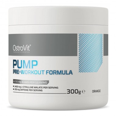 OstroVit PUMP Pre-Workout Formula 300 грам, предтренировочний комплекс