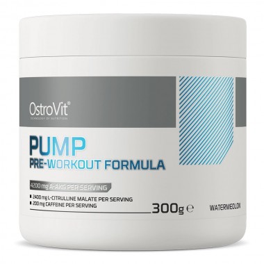 OstroVit PUMP Pre-Workout Formula 300 грамм, предтренировочный комплекс