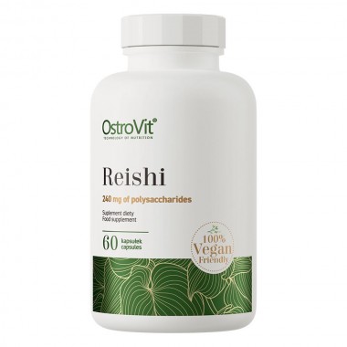 OstroVit Reishi Vege 60 капсул, экстракт грибов рейши