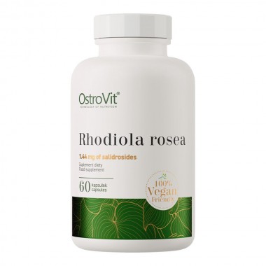 OstroVit Rhodiola Rosea Vege 60 капсул, экстракт корня родиолы розовой