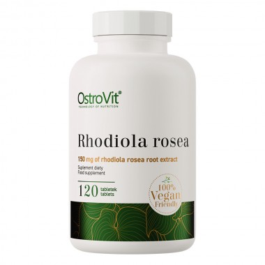 OstroVit Rhodiola Rosea Vege 120 таблеток, екстракт кореня родіоли рожевої OstroVit Rhodiola Rosea Vege 120 таблеток, екстракт кореня родіоли рожевої