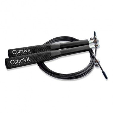 OstroVit Metal Skipping Rope 3 метра, скакалка з сталевого каната і металевої ручки