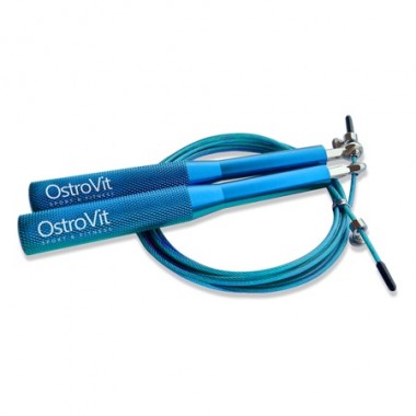 OstroVit Metal Skipping Rope 3 метра, скакалка з сталевого каната і металевої ручки