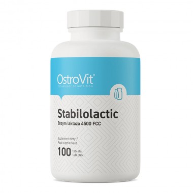 OstroVit Stabilolactic 100 таблеток, фермент лактаза