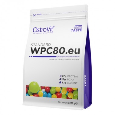 OstroVit Standart WPC80.eu 2270 грам, сироватковий протеїн