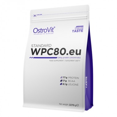 OstroVit Standart WPC80.eu 2270 грам, сироватковий протеїн