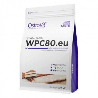 OstroVit Standart WPC80.eu 2270 грам, сироватковий протеїн