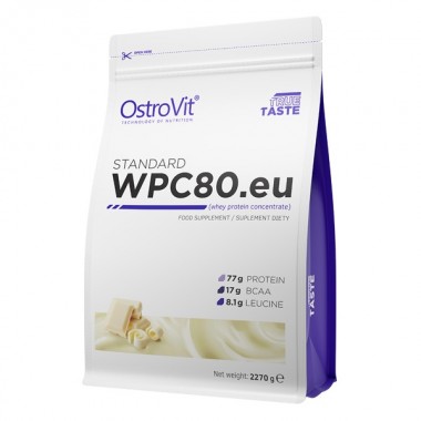 OstroVit Standart WPC80.eu 2270 грам, сироватковий протеїн