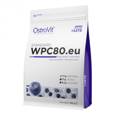 OstroVit Standart WPC80.eu 900 грам, сироватковий протеїн