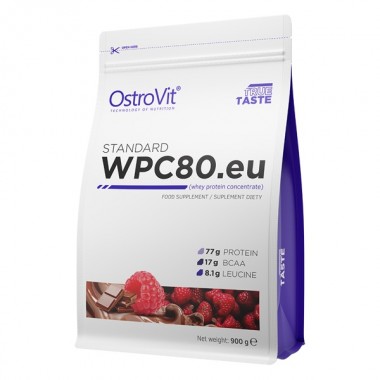 OstroVit Standart WPC80.eu 900 грам, сироватковий протеїн