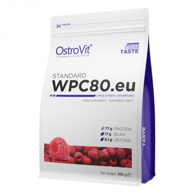 OstroVit Standart WPC80.eu 900 грам, сироватковий протеїн