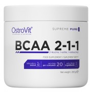 OstroVit BCAA 2-1-1 200 g Чистий, без смаку 