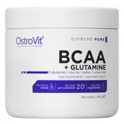 OstroVit BCAA + Glutamine 200 g Чистый, без вкуса