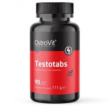 OstroVit Testotabs 90 таблеток, композиция из натуральных растительных экстрактов и минералов