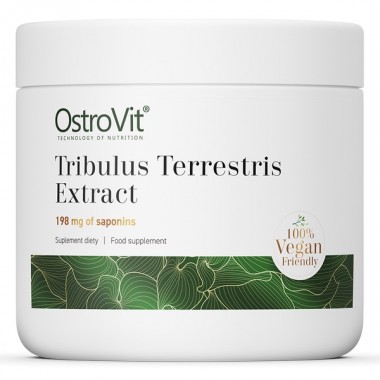 OstroVit Tribulus Terrestris Extract 100 грамм, экстракт трибулуса в форме порошкаПринимайте одну порцию 220 мг (1 мерный стаканчик) во время еды каждый день, запивая водой. Пожалуйста используйте мерный входящий в комплект (0,5 мл) стаканчик.