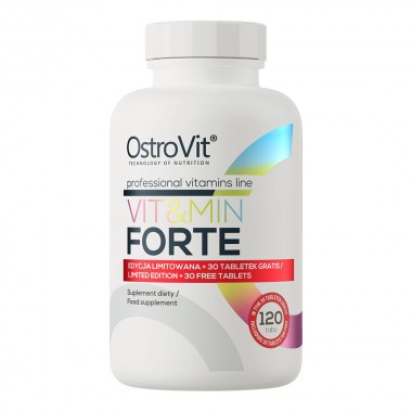 OstroVit Vit&Min Forte 120 таблеток, витамины и минералы