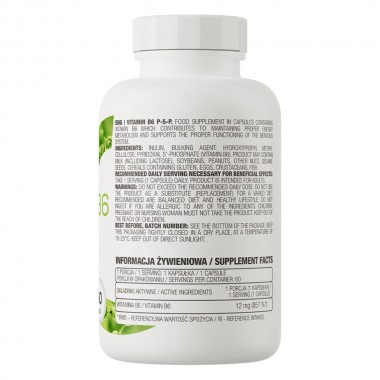 OstroVit Vitamin B6 P-5-P 60 капсул, вітамін В6