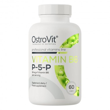 OstroVit Vitamin B6 P-5-P 60 капсул, вітамін В6