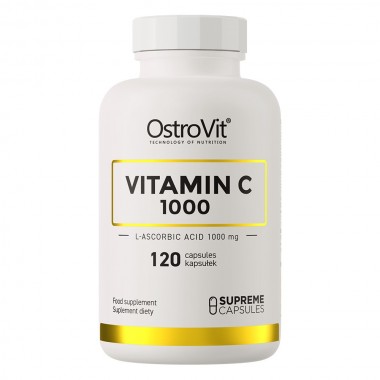 OstroVit Vitamin C 1000 mg 120 капсул, вітамін С